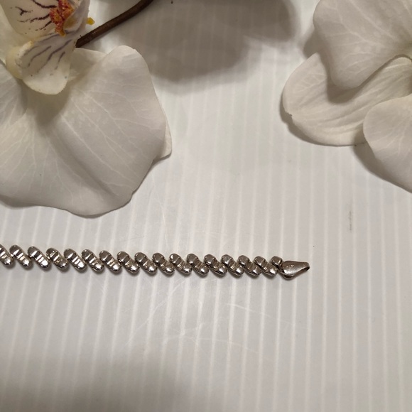 925 Sterling Silver San Marco Bracelet 6.75” - Picture 7 of 8